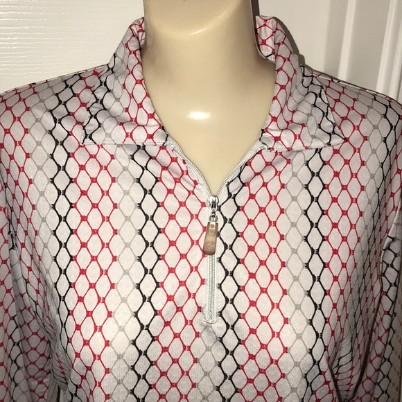 Bette & Court Tennis LS top/cover/jacket Great - Picture 2 of 8